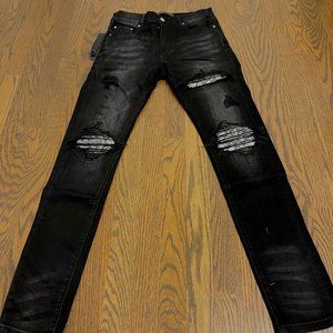 Amiri MX1 Bandana Washed Black 28